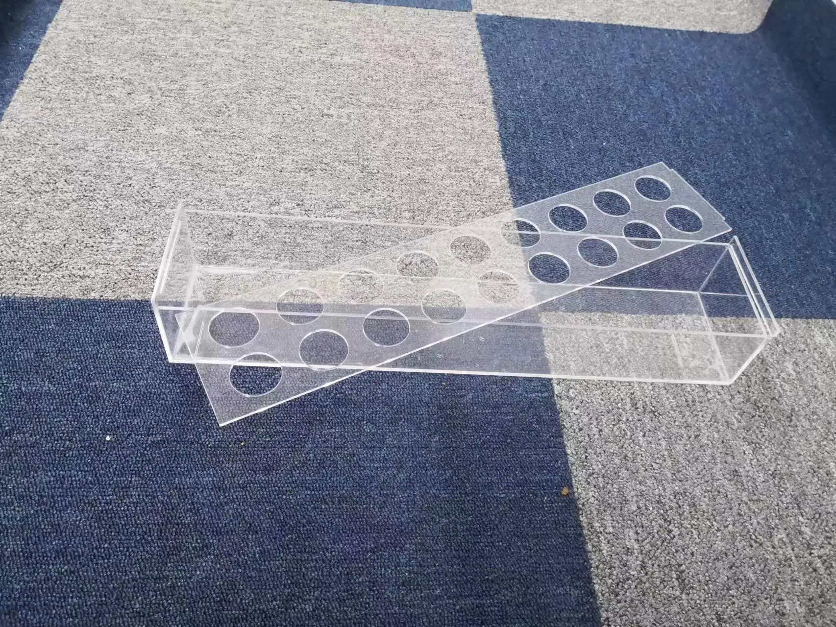 Clear Acrylic Flower Rack — view 3