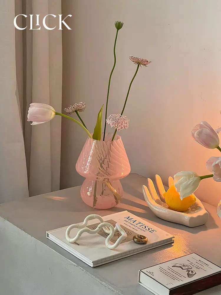 Glass Mushroom Lamp — view 2